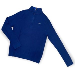 Vineyard Vines Boys’ Classic Quarter-Zip Sweater